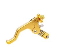 ECBUGAT Brake Lever Clutch Lever for CR80R 85R 1983-2007 for CRF150R 2007-2017 Motorcycle Clutch Lever Handlebar CNC Aluminum(Gold)