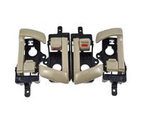 ECBUGAT Door Handles Interior for Hyundai for Santa Fe 2007-2012 1/2/4 Pcs Beige Or Grey Interior Car Door Handle Front Rear Left Or Right