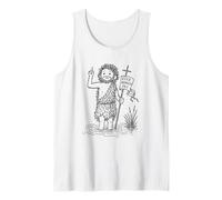 ECCE Agnus dei John the Christian Baptist Baptism Tank Top
