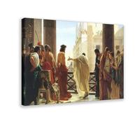 Ecce Homo by Ciseri Antonio Canvas Art Poster And Wall Art Picture Print Modern Family Bedroom Decor 20x30inch(50x75cm)