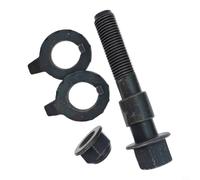 Eccentric Bolt For Vehicle Wheel Alignment, High-Strength Adjustment Screw | High-Strength Eccentric Positioning Screw For Vehicle Four-Wheel Alignment, for durable Black Offset Bolt(14mm)