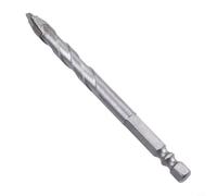 Eccentric Drill Bit 6-12mm Crooked Head for Tile Glass Wood Plastic, Self-Centering Hex Shank, No Water Needed for Ceramic Drilling(8mm)