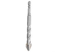 Eccentric Drill Bit 6-12mm Crooked Head for Tile Glass Wood Plastic, Self-Centering Hex Shank, No Water Needed for Ceramic Drilling(12mm)