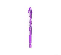 Eccentric for tile Drill Bit 6mm Four-Flute Glass Ceramic Porcelain Granite Marble Drilling Tool Tungsten Carbide Tip Hex Shank for Bathroom Kitchen Wall Mirror Fixing Professional Grade(6mm)