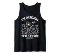 Ecclesiastes 3:1 for Everything There is A Season Floral Tank Top