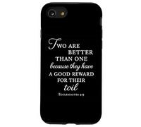 Ecclesiastes Bible Verse Two Are Better Than One Toil Unity Case for iPhone SE (2020) / 7/8