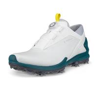 ECCO BIOM TOUR BOA GOLF SHOES - WHITE / GREEN - EU 46