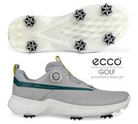 Ecco Biom G5 Gore-Tex Golf Shoes - CONCRETE/BAYGREEN - EU45 Size: UK10