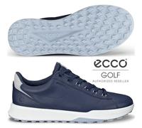 ECCO 2026 STREET VIBE MENS WATERPROOF GOLF SHOES / MARINE +FREE SHOE BAG