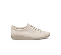 Ecco 206503 Soft 2.0 super soft sand nubuck leather sneakers with neat sole