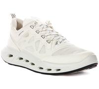 ECCO Biom 720 W White Womens trainers 850313-51969 in a Plain Textile in Size 38