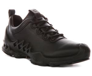 Ecco Biom Aex Low Sporty Neoprene Lace Up Womens Trainers In Black UK 4 - 8