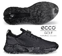 ECCO 2025 BIOM H5 LEATHER BOA GOLF SHOES - BLACK +FREE SHOE BAG - EU 43