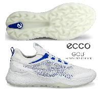 ECCO BIOM H5 MENS WATERPROOF GOLF SHOES / WHITE / ALL SIZES +FREE P&P