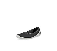 ECCO Women's Biom Lite Skimmer Ballerina Sneaker, Black, 8-8.5