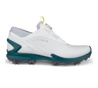 ECCO BIOM TOUR BOA GOLF SHOES - WHITE / GREEN +FREE SHOE BAG - EU 42
