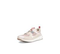 ECCO Biom Women's Low Trainers 2.2 W Beige-Rose Leather Textile Mix, Delicacy Limestone Rose Dust, 4 UK