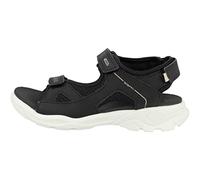 ECCO Boys Biom Raft Flat Sandal, Black, 3 UK