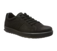 Ecco Byway 501594 Leather Men's Lace Up Trainers - Black - Size:UK 10.5-11