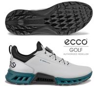ECCO C4 BOA GORE-TEX MENS WATERPROOF GOLF SHOES / CONCRETE / 2025 MODEL
