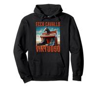 Ecco Cavallo Virtuoso Hilarious Meme Brainrot Italian Kids Pullover Hoodie