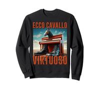 Ecco Cavallo Virtuoso Hilarious Meme Brainrot Italian Kids Sweatshirt