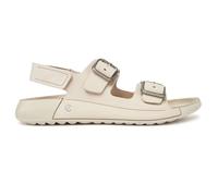 ECCO Women's Cozmo Three Band Buckle Sandal, Limestone Nubuck, 4/4.5 UK