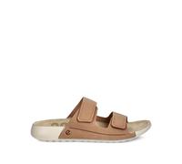 ECCO Cozmo double-strap leather slides - Brown 36-37-38-39-40-41-42
