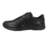 Ecco Irving Leather Men's Lace Up Trainers - Black - Size:UK 10.5-11