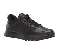 Ecco Exostride 835313 Leather Women's Comfort Trainers - Black - Size:UK 6.5-7