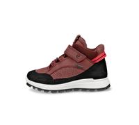 ECCO Exostrike Mid 1S GTX Junior Hiking Boots - Comfortable, Waterproof Red Footwear for Outdoor Adventures (EU)