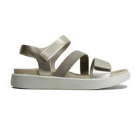 ECCO Women's Flowt 273713 Sandal, Pure White Gold, 6/6.5 UK