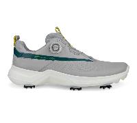 ECCO G5 BOA GORE-TEX® GOLF SHOES - CONCRETE / BAY GREEN +FREE SHOE BAG
