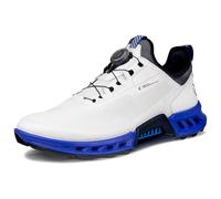 ECCO Men's Biom C4 Boa Gore-tex Waterproof Golf Shoe, White/Virtual, 6-6.5