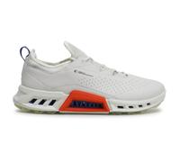 ECCO Men's Biom C4 Gore-tex Imperméable Golf Shoe, White Mazarine Blue, 46/46.5 EU