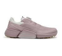Ecco Golf Biom H4 108613 Leather Women's Comfort Trainers - Violet Ice Delicacy Shadow White - Size:UK 7.5