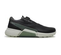 Ecco Golf Biom H4 Leather Men's Comfort Trainers - Magnet Frosty Green - Size:UK 9-9.5