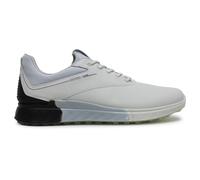 ECCO Men's S-Three Waterproof Spikeless Golf Shoes, Mens, White/black/air, 8-8.5 | American Golf