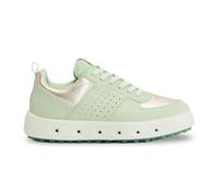 ECCO Womens Street 720 Hybrid Golf Shoes - Gold Metallic/Matcha - UK 5-5.5