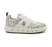 ECCO Men's Street 720 Ds Gore-tex Waterproof Shoe, White Golf Course Print, 12/12.5 UK