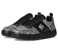ECCO Men's Street 720 Ds Gore-tex Waterproof Golf Shoe, Black Golf Course Print, 12-12.5