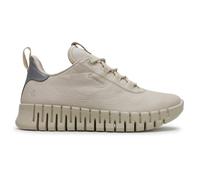 Ecco Gruuv 218233 Full Grain Leather Women's Comfort Trainers - Limestone - Size:UK 6