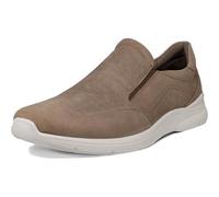 ECCO Men's Sneaker Irving Slipon, Nutmeg Brown, 11.5