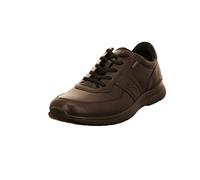 Ecco Irving Leather Men's Lace Up Trainers - Black - Size:UK 10.5-11