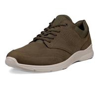 ECCO Men's Sneaker Irving, Nutmeg Brown/Dark Clay, 10