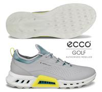Ecco Biom C4 GoreTex Golf Shoes - CONCRETE/BAYGREEN - EU46 Size: UK11