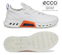ECCO M GOLF BIOM C4 GORE-TEX MENS GOLF SHOES / WHITE / MAZARINE / 2025 MODEL