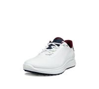 ECCO M Golf S-Casual Lace Golf Shoes - WHITE/MARINE - EU41 Size: EU 41