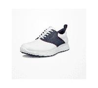 ECCO M Golf S-Casual Lace Golf Shoes - WHITE/MARINE - EU43 Size: EU 43
