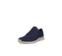 Ecco Mens Trainers Irving 511734 Low-Top Lace-Up Sneakers Leather Textile